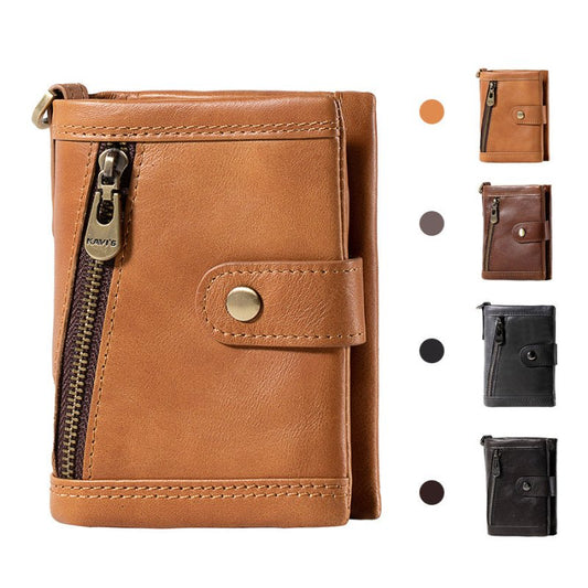 Zipper Vgenuine Leather Wallet For WomenDana FashionDana Fashion{{ product_title Women's Bags }} - Dana Fashion