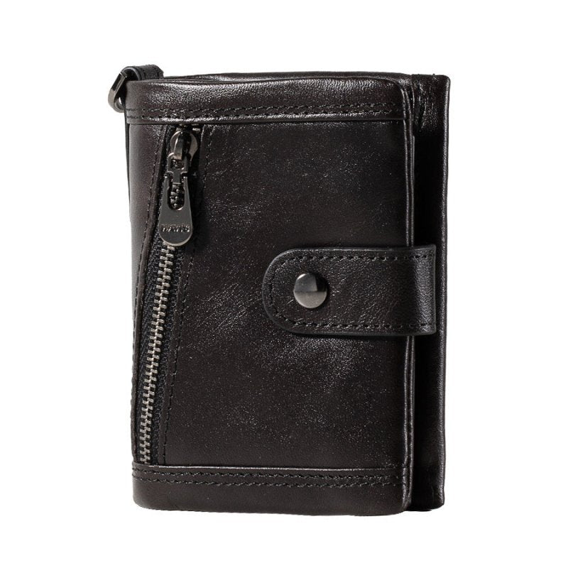 Zipper Vgenuine Leather Wallet For Women $42.50 Dana Fashion Color: Brown Red Women's Bags Product information: Color: brown, brown red, khaki, Black Function: ultra-light, anti-theft card swiping Material: genuine leather Packing list: Wallet *1 Product