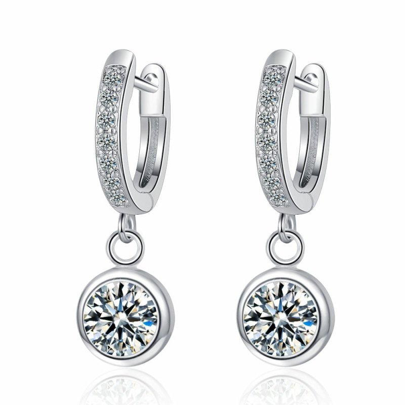 Zircon Elegant Personalized Creative Geometric Trendy Earrings $14.21 Dana Fashion Color: White Gold Color Purity: Copper Women's Accessories Product information: Treatment Process: Electroplating Color: white gold, yellow gold Applicable population: Fema