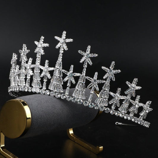 Zircon Headdress Formal Dress Accessories Bridal CrownDana FashionDana Fashion{{ product_title Women's Accessories }} - Dana Fashion